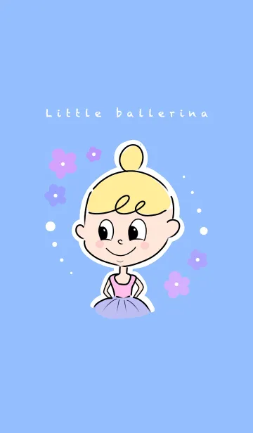 [LINE着せ替え] Little ballerinaの画像1