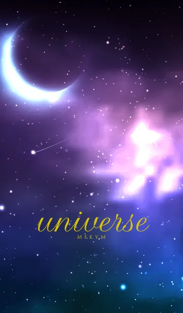 [LINE着せ替え] universe dark 32 -MEKYM-の画像1