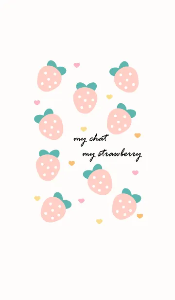 [LINE着せ替え] lovely strawberry 5 ^^の画像1