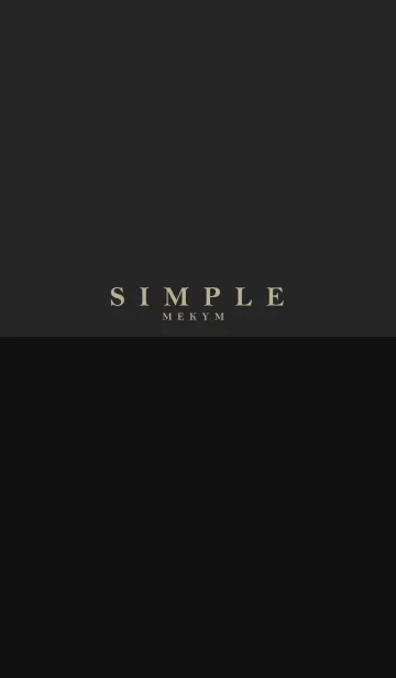 [LINE着せ替え] SIMPLE ICON -MATTE BLACK- 5の画像1