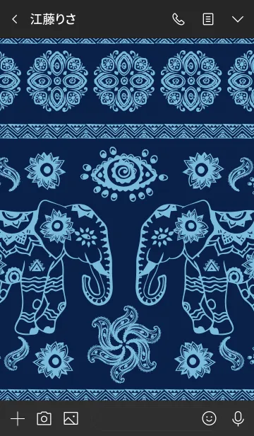 [LINE着せ替え] Elephant Totem 2 (jp)の画像3