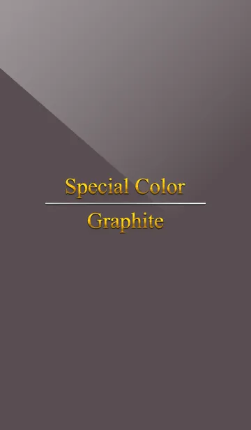 [LINE着せ替え] Special Color Graphiteの画像1