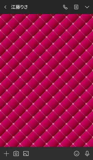 [LINE着せ替え] Metal diamond pattern 3 (jp)の画像3