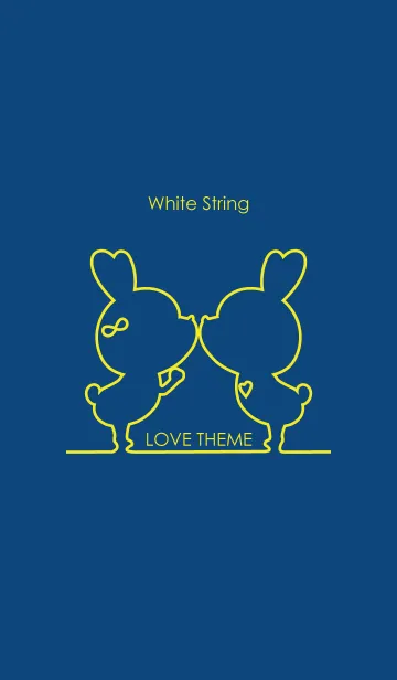 [LINE着せ替え] Yellow String LOVE THEME 12.の画像1