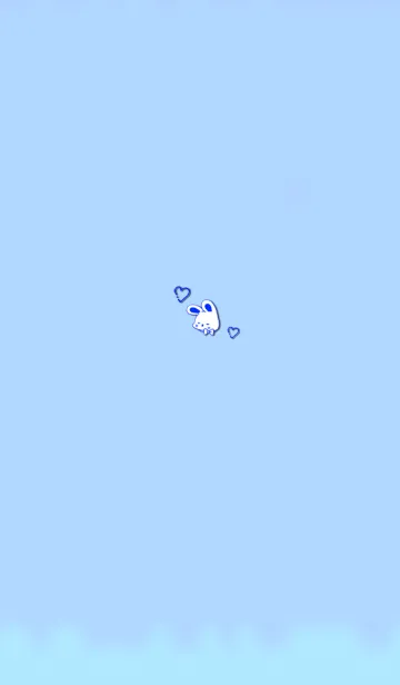 [LINE着せ替え] Simple Sleep Rabbit 47の画像1