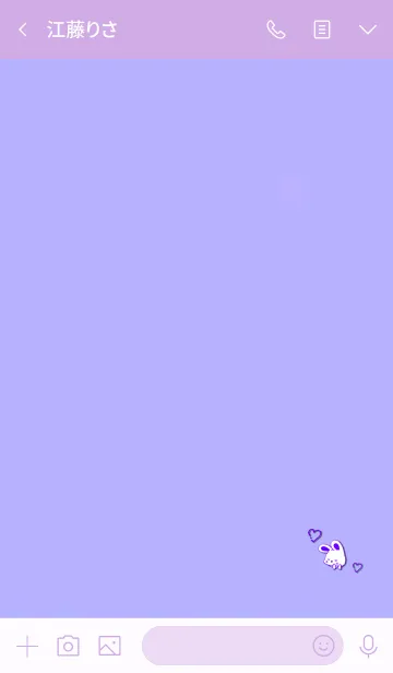 [LINE着せ替え] Simple Sleep Rabbit 48の画像3