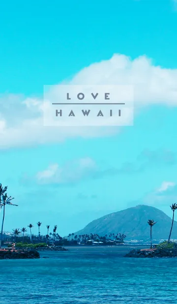 [LINE着せ替え] I LOVE HAWAII -MEKYM- 13の画像1