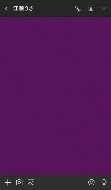 [LINE着せ替え] Dream card-purple (jp)の画像3