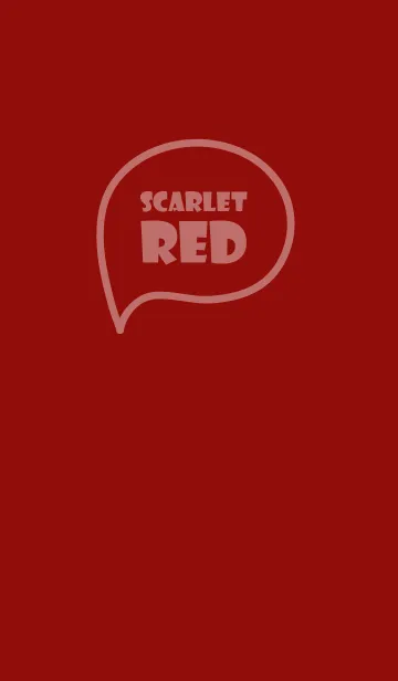 [LINE着せ替え] Love Scarlet Red Vr2 (jp)の画像1