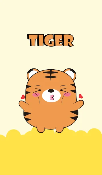 [LINE着せ替え] Emotion Love You Tiger (jp)の画像1