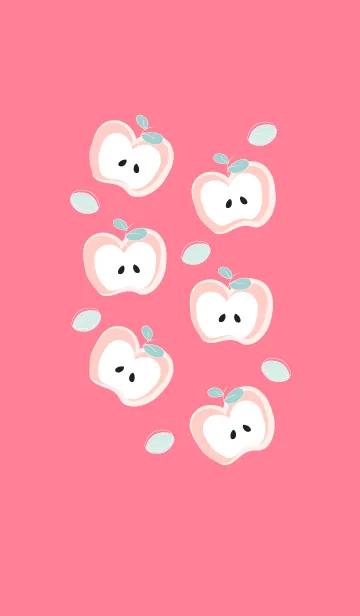 [LINE着せ替え] Yummy apples theme 47 :)の画像1