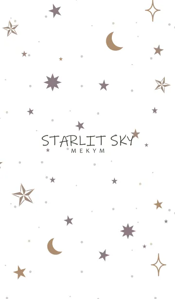 [LINE着せ替え] STARLIT SKY -MEKYM- 14の画像1
