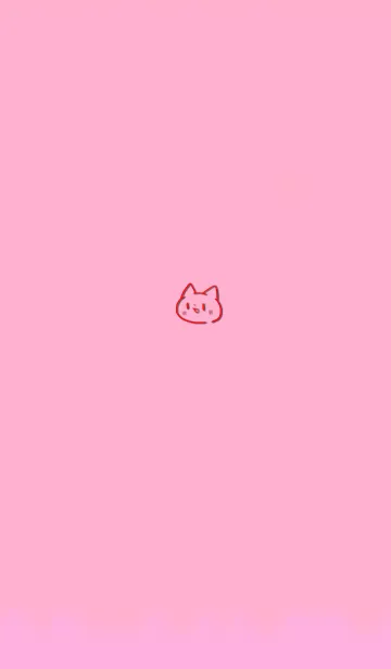 [LINE着せ替え] Simple cat face 20の画像1