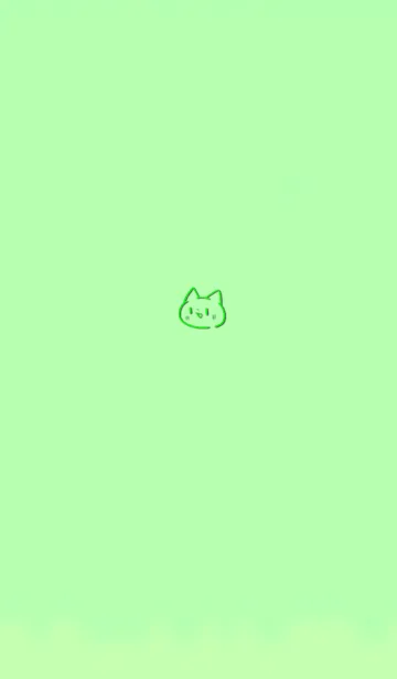 [LINE着せ替え] Simple cat face 24の画像1