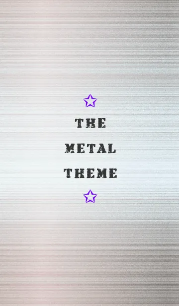 [LINE着せ替え] ザ メタル 9の画像1