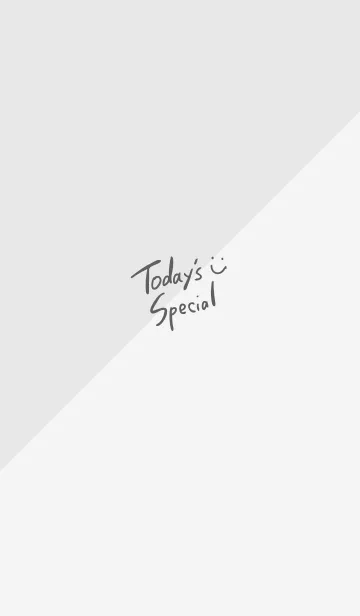 [LINE着せ替え] シンプル2色グレー23の画像1