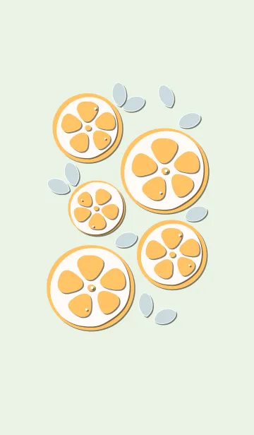 [LINE着せ替え] Sliced lemon theme 29の画像1