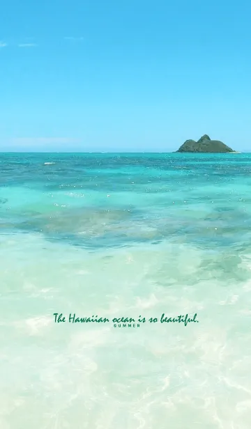 [LINE着せ替え] -Hawaiian ocean is so beautiful- 7の画像1