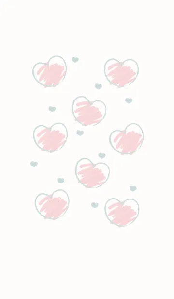 [LINE着せ替え] Sweet mini heart new version 5の画像1