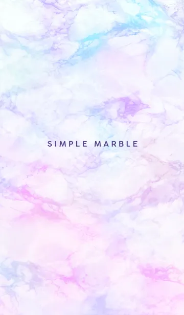 [LINE着せ替え] SIMPLE MARBLE #Pink&Blueの画像1