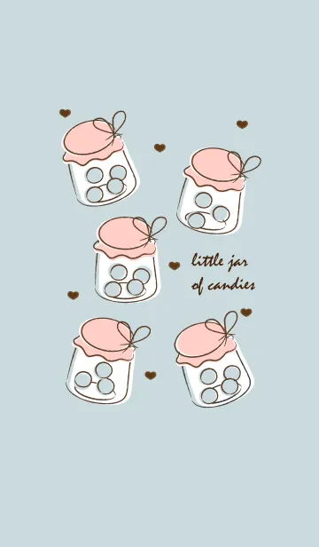 [LINE着せ替え] little jar of candies new version 4の画像1