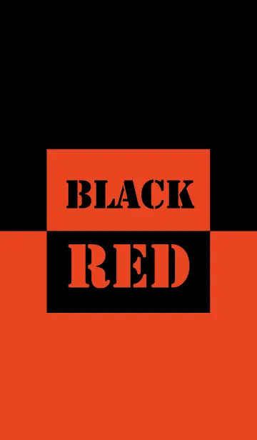 [LINE着せ替え] Red & Black Vr.2 (jp)の画像1