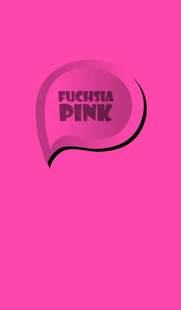 [LINE着せ替え] Fuscia Pink Button (jp)の画像1