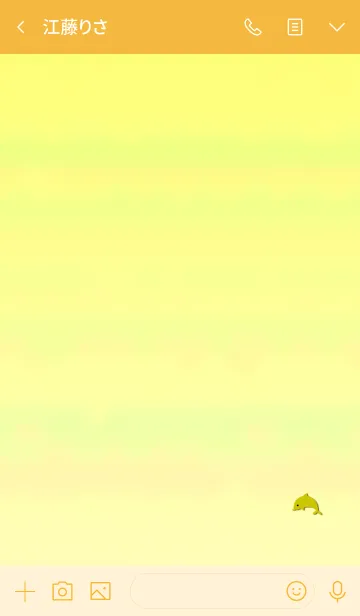 [LINE着せ替え] Simple dolphin icon 2の画像3