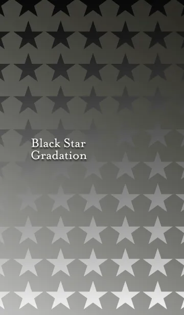 [LINE着せ替え] Black Star Gradationの画像1