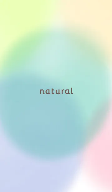 [LINE着せ替え] natural -まる-の画像1