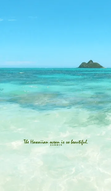 [LINE着せ替え] -Hawaiian ocean is so beautiful- 8の画像1