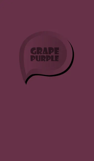 [LINE着せ替え] Grape Purple Button (jp)の画像1