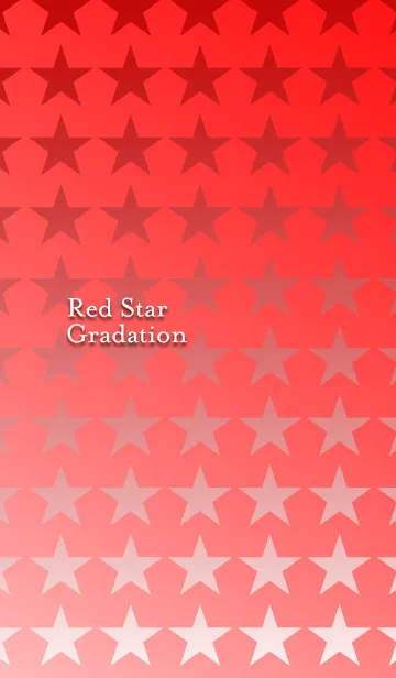 [LINE着せ替え] Red Star Gradationの画像1