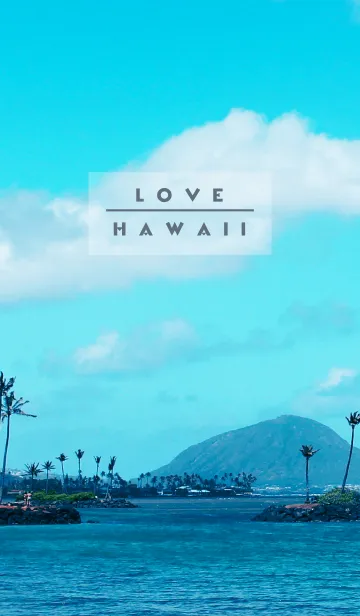 [LINE着せ替え] I LOVE HAWAII -MEKYM- 14の画像1