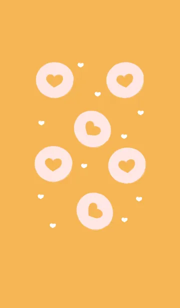 [LINE着せ替え] lovely mini heart 106の画像1