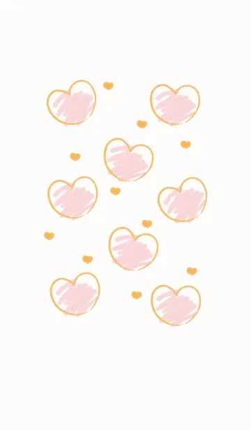 [LINE着せ替え] Sweet mini heart new version 6の画像1