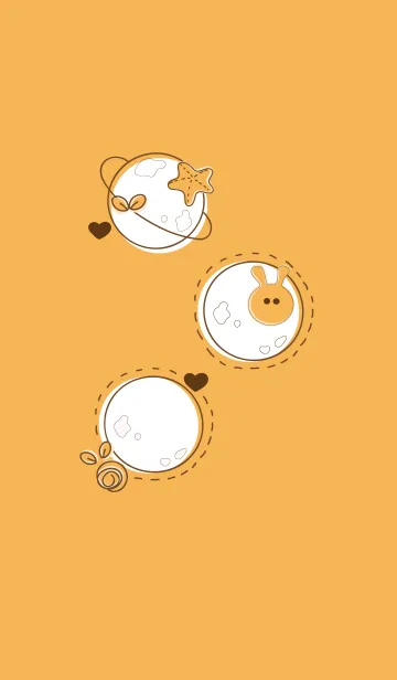 [LINE着せ替え] Lovely pastel planet 27 :)の画像1