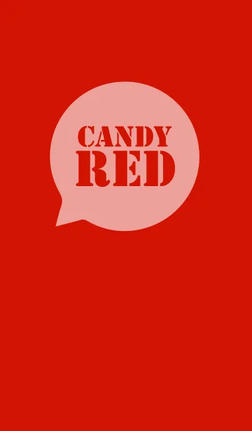 [LINE着せ替え] Candy Red Vr.3 (jp)の画像1