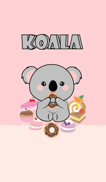 [LINE着せ替え] Love Sweet Koala Theme (jp)の画像1