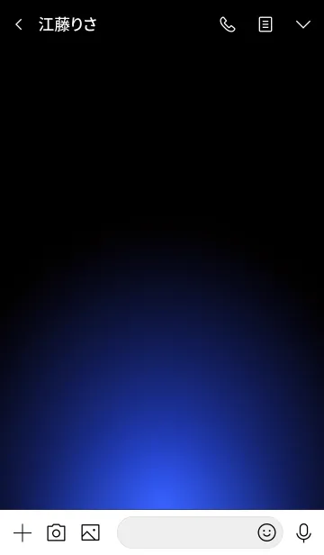 [LINE着せ替え] ETERNAL BLUE LIGHT ICON THEME 2の画像3