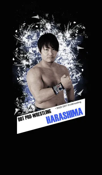 [LINE着せ替え] DDTプロレス HARASHIMAの画像1