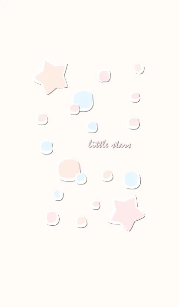 [LINE着せ替え] Little stars theme 27 :)の画像1