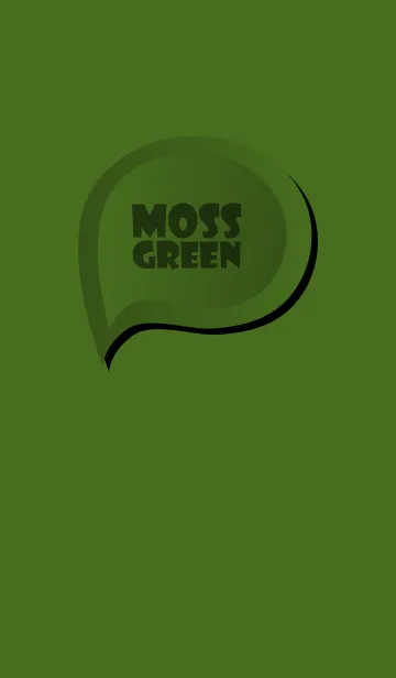 [LINE着せ替え] Moss Green Button (jp)の画像1