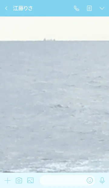 [LINE着せ替え] 心身を癒す、生命の源、海の癒し効果に期待の画像3