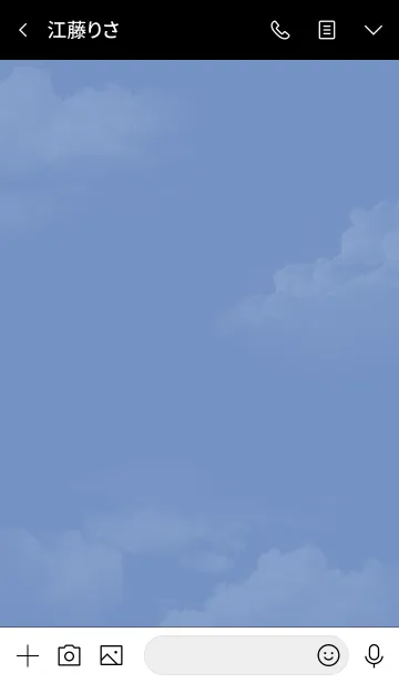 [LINE着せ替え] プレミアムウッド×ブラックの画像3