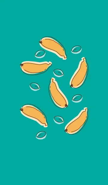 [LINE着せ替え] Bananas theme 43 :)の画像1