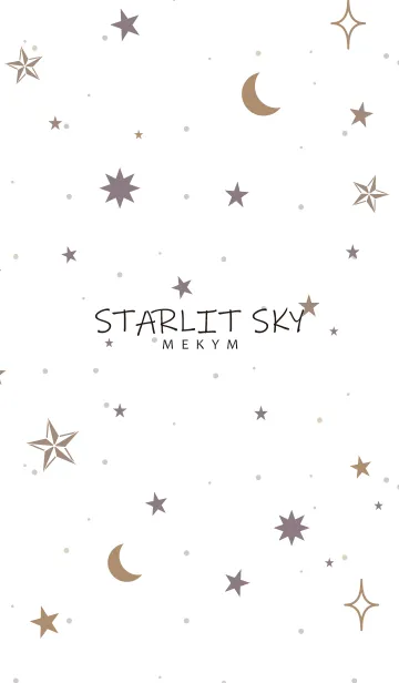 [LINE着せ替え] STARLIT SKY -MEKYM- 15の画像1