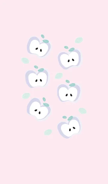 [LINE着せ替え] Yummy apples theme 49 :)の画像1