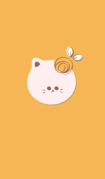 [LINE着せ替え] Cute cat theme 48 :)の画像1