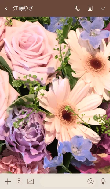 [LINE着せ替え] FLOWER -beautiful- 17の画像3